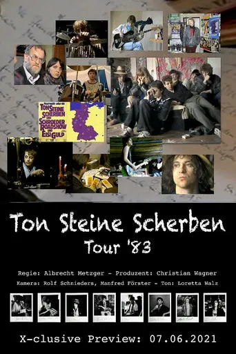 Ton Steine Scherben: Tour '83 poster
