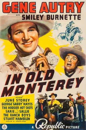 In Old Monterey poster