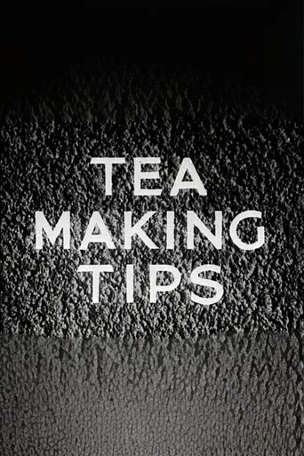Tea Making Tips poster