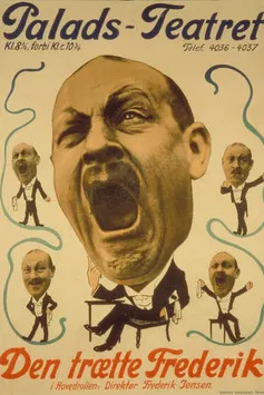 Den trætte Frederik poster