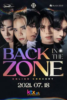 SB19 Back in the Zone: Online Concert poster