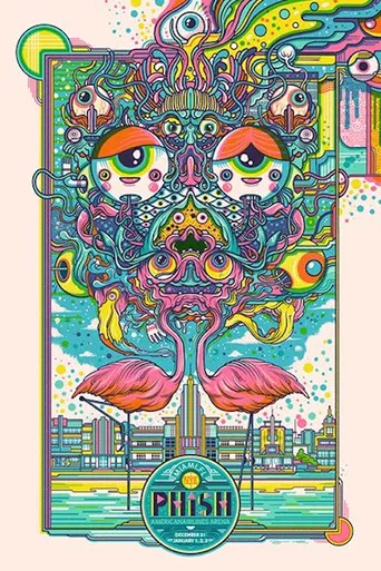 Phish 2014-12-31 American Airlines Arena, Miama, FL poster