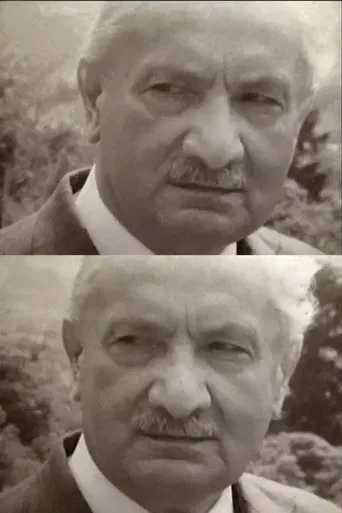 Martin Heidegger - Im Denken Unterwegs poster