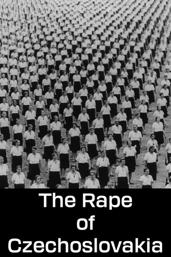 The Rape of Czechoslovakia poster