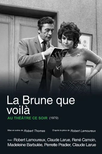 La Brune que voilà poster