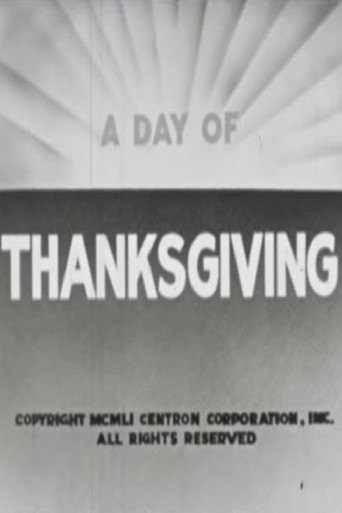A Day Of Thanksgiving poster