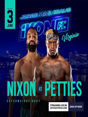 Jorge Masvidal's iKON FC 3: Nixon vs. Petties poster