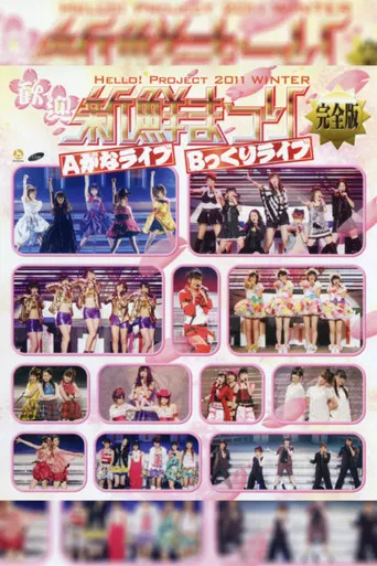 Hello! Project 2011 Winter ~Kangei Shinsen Matsuri~ B kkuri Live poster