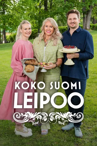 Koko Suomi leipoo poster