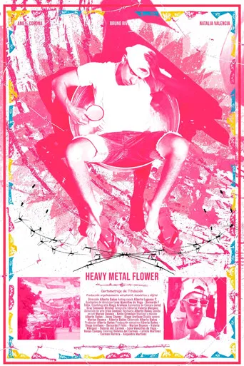 Heavy Metal Flower poster