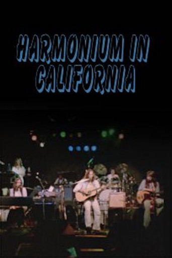 Harmonium in California poster