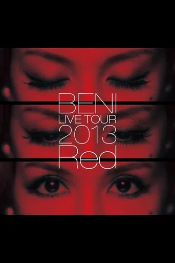 BENI Red LIVE TOUR 2013 poster