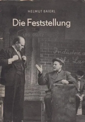 Die Feststellung poster