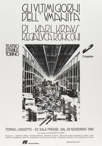 The Last Days of Humanity poster