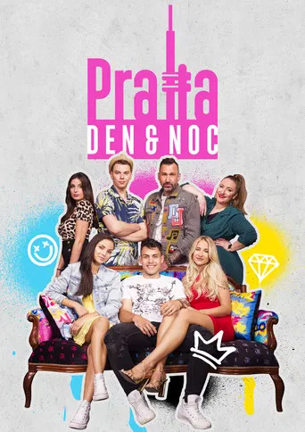 Praha - den & noc poster