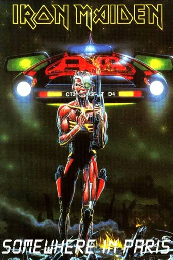 Iron Maiden - Somewhere in Paris poster