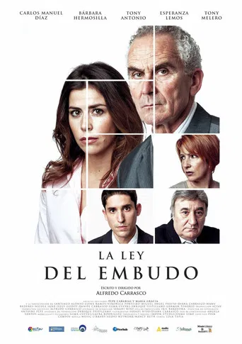 La ley del embudo poster