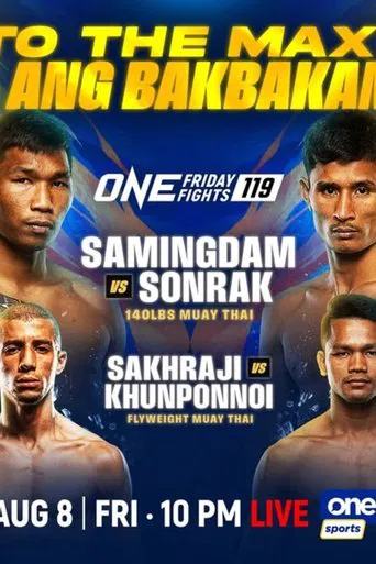 ONE Friday Fights 119: Samingdam vs. Sonrak poster