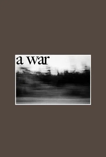 'A War' poster