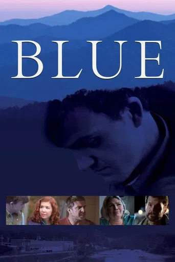 Blue poster