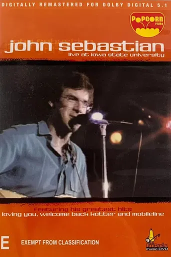 John Sebastian - Live at Iowa State University poster