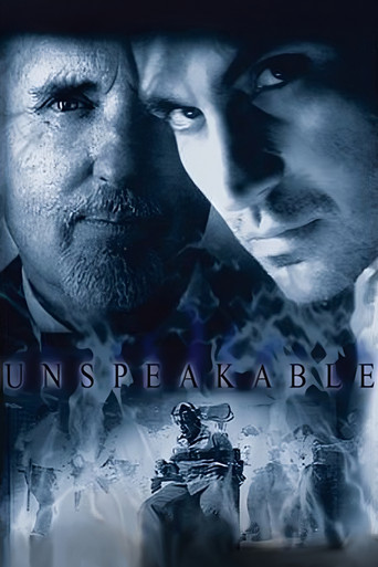 Unspeakable poster