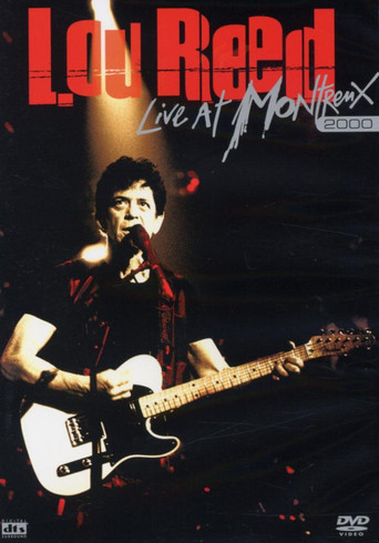Lou Reed Live at Montreux 2000 poster
