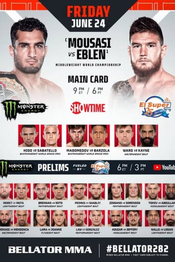 Bellator 282: Mousasi vs. Eblen poster