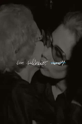 em silêncio, amor poster