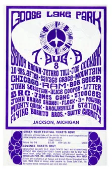 Goose Lake International Music Festival poster