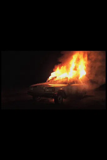 Burning Car poster