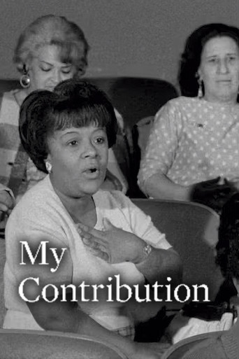 My Contribution poster