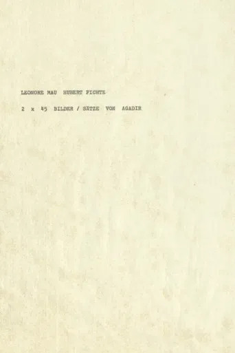 2 x 45 Bilder / Sätze von Agadir poster