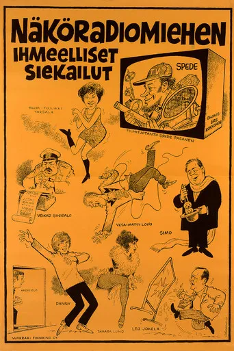 Näköradiomiehen ihmeelliset siekailut poster