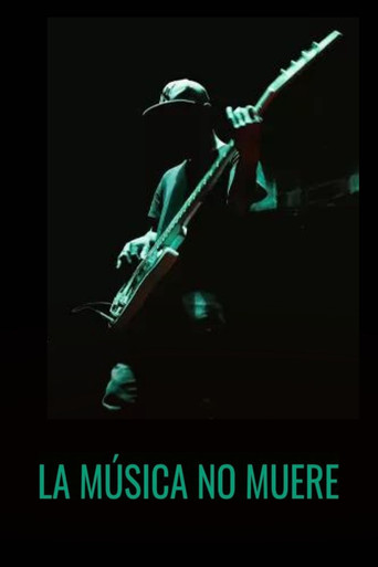 La música no muere poster