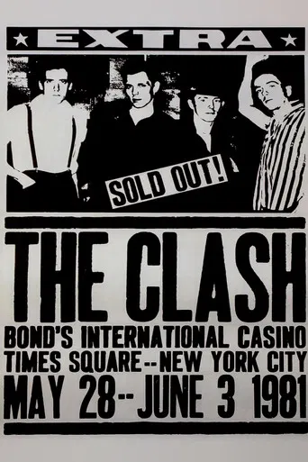 The Clash On Broadway poster