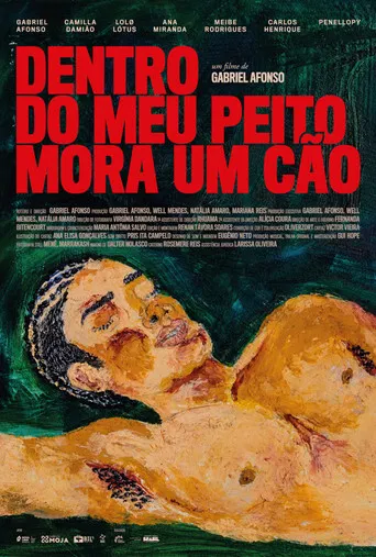 Inside my chest lives a dog poster