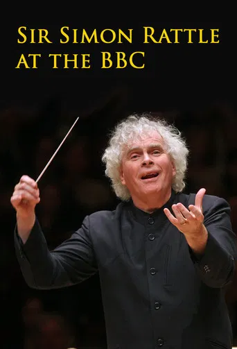 Sir Simon Rattle at the BBC poster