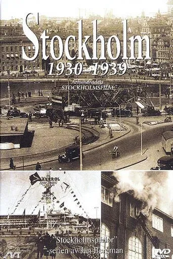 Stockholm 1930-1939 poster