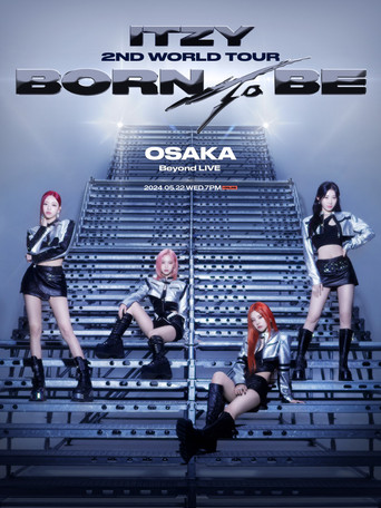 ITZY 2ND WORLD TOUR BORN TO BE in OSAKA poster