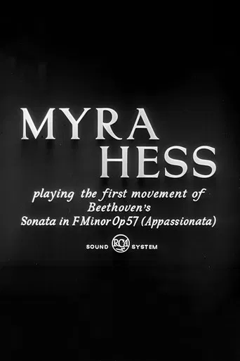 Myra Hess poster