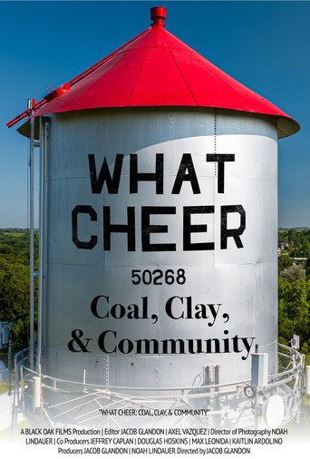 What Cheer: Coal, Clay, & Community poster