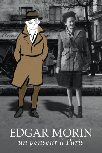 Edgar Morin, un penseur à Paris poster