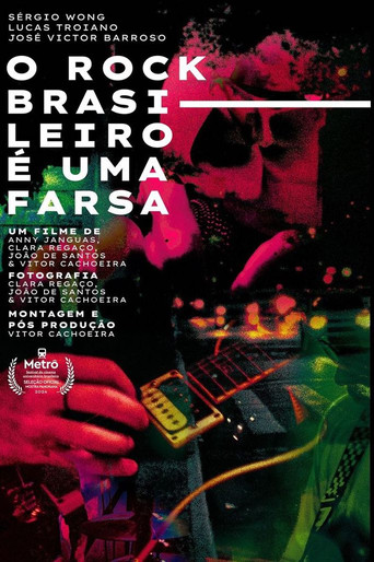 O ROCK BRASILEIRO É UMA FARSA poster