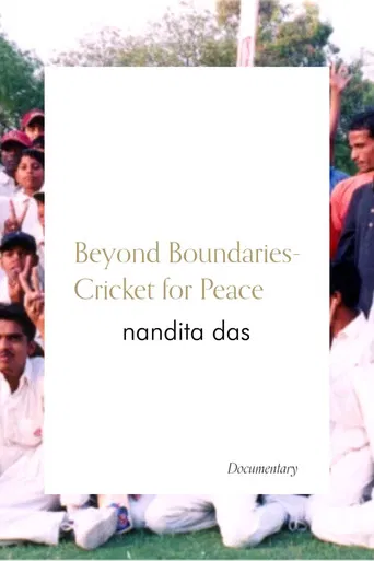Beyond Boundaries - Cricket for Peace poster