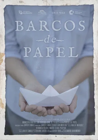 Barcos de Papel poster