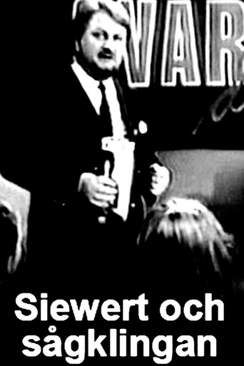 Siewert och sågklingan poster