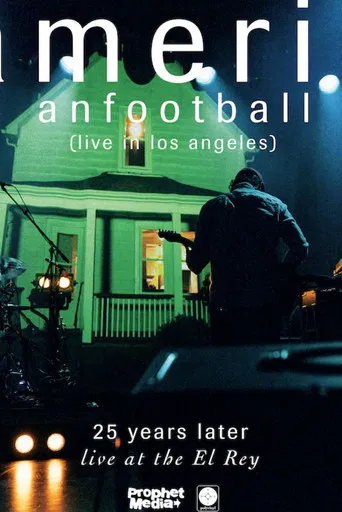 American Football (Live in Los Angeles) poster