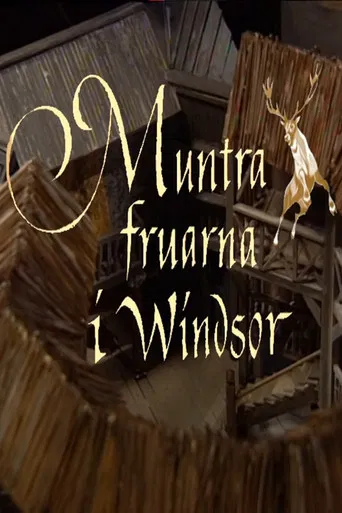 Muntra fruarna i Windsor poster