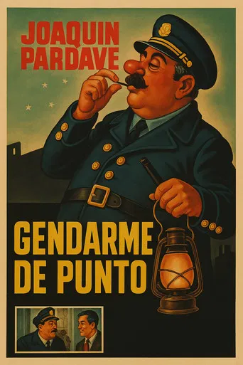 Gendarme de punto poster